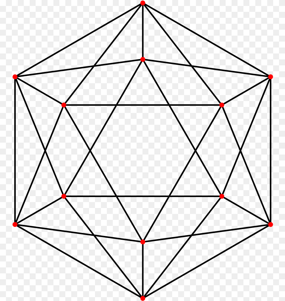 Icosahedron A2 Projection Icosahedron Graph, Nature, Night, Outdoors, Lighting Free Transparent Png
