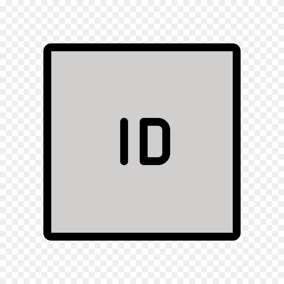 Id Button Emoji Clipart, White Board, Text Png Image