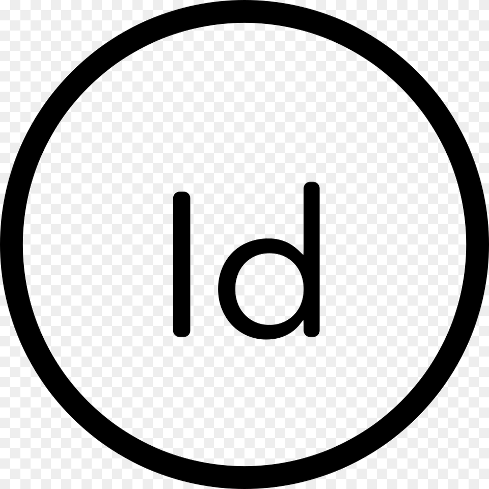 Id File In A Circle Outline Comments Ios Add Button Icon, Text, Symbol Free Png