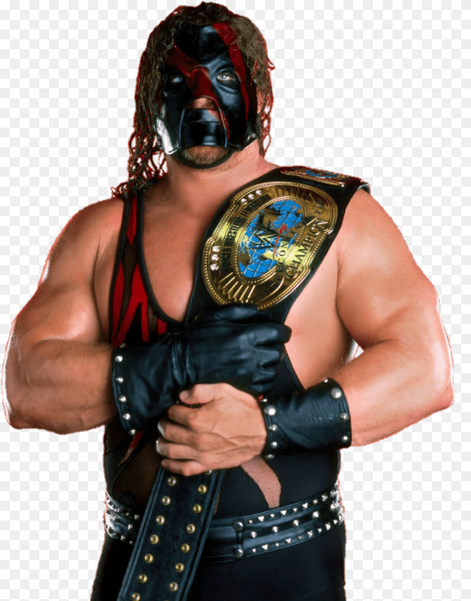 Id Wwe Intercontinental Championship Kane, Accessories, Belt, Person, Clothing Free Png