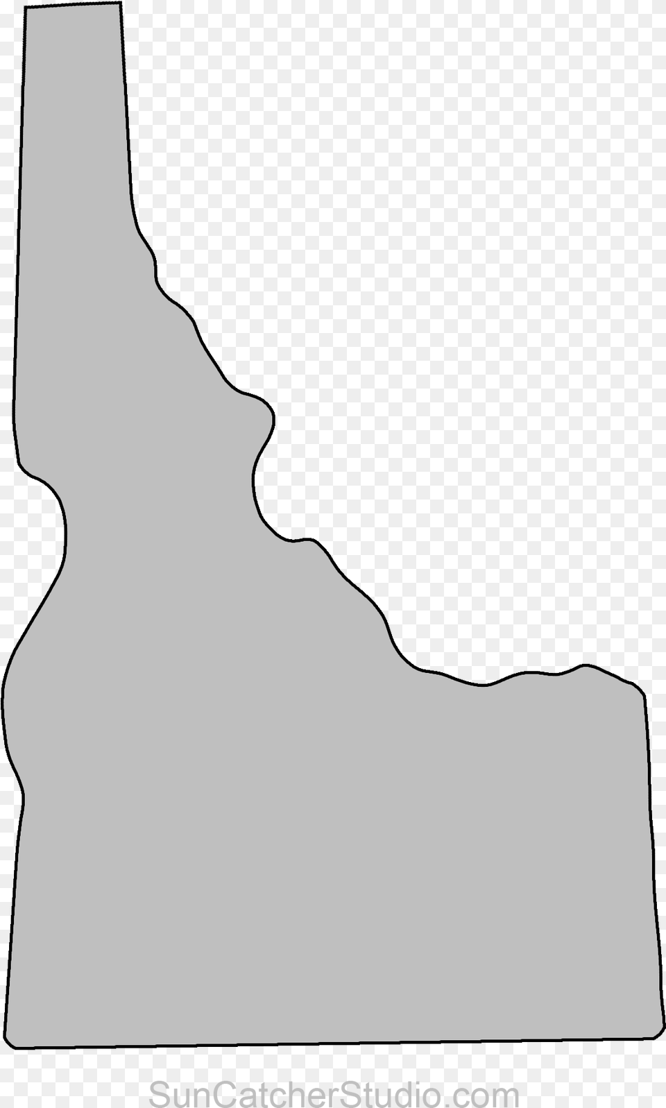 Idaho State Outline, Silhouette, Adult, Bride, Female Png Image