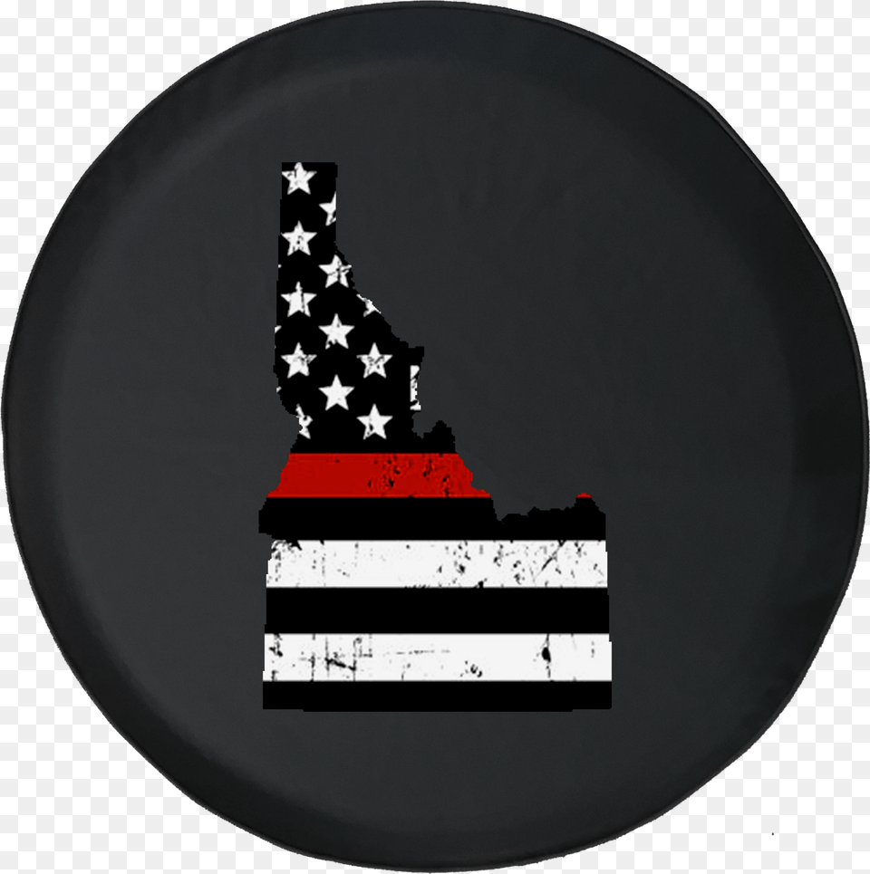 Idaho Thin Red Line Distressed American Flag Spare Tire Cover Jeep Rv 33 Inch Walmartcom American, Food, Meal, Cake, Dessert Free Transparent Png