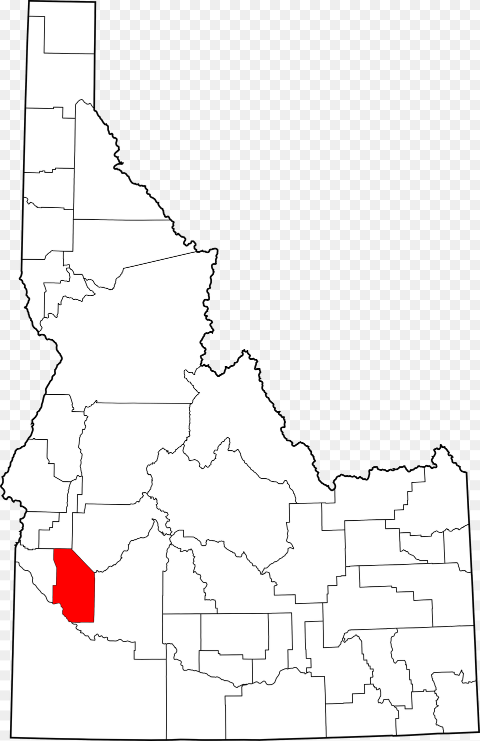 Idaho Vector Bear Lake County Map, Chart, Plot, Atlas, Diagram Png