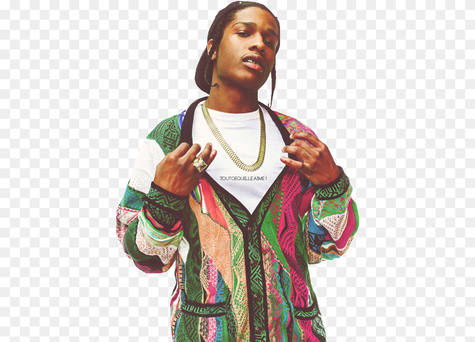 Idea Asap Rocky, Adult, Blouse, Clothing, Female Free Transparent Png