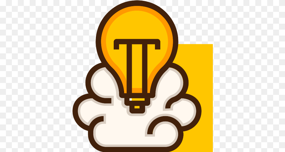 Idea Brain Icon Emblem, Light, Lightbulb, Ammunition, Grenade Free Png