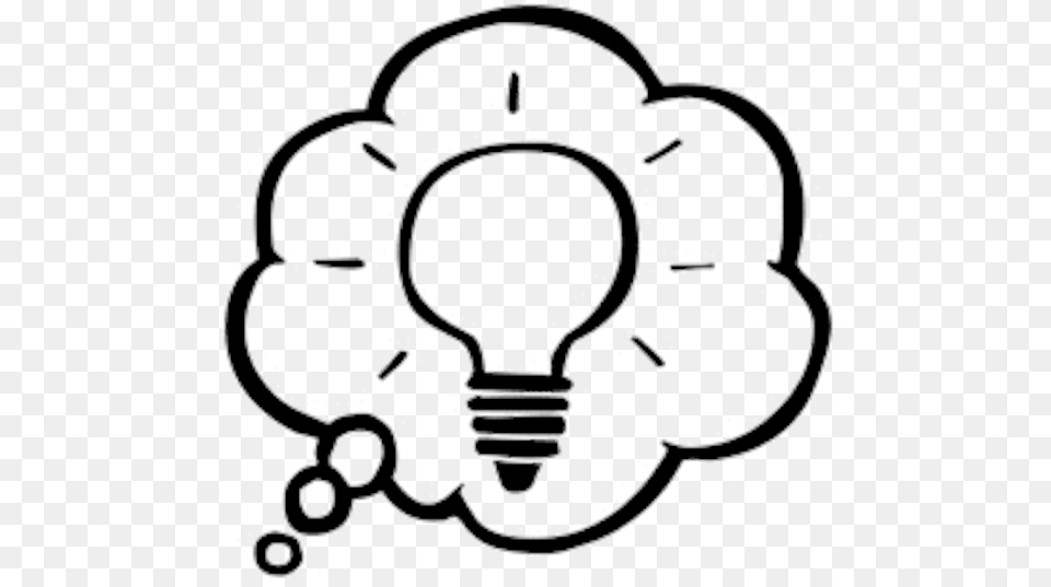 Idea Bubble Clipart Brainstorm Clipart, Light, Lightbulb, Electronics, Headphones Png