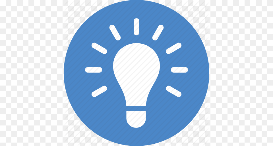 Idea Circle Blue Lapeer District Library, Light, Lightbulb, Disk Png