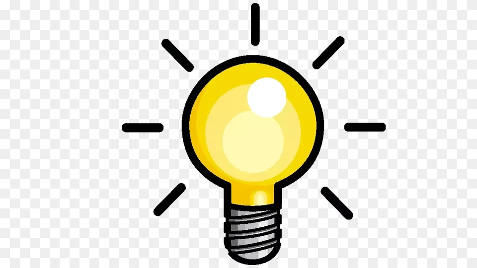 Idea Clipart Answer, Light, Lightbulb Free Png Download