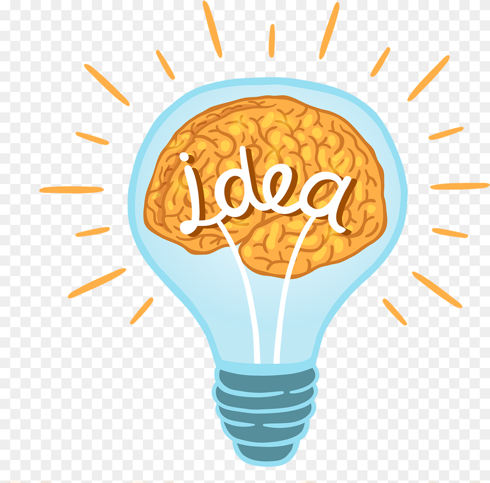Idea Clipart Brain Creative Clipart Light Bulb, Lightbulb Free Png