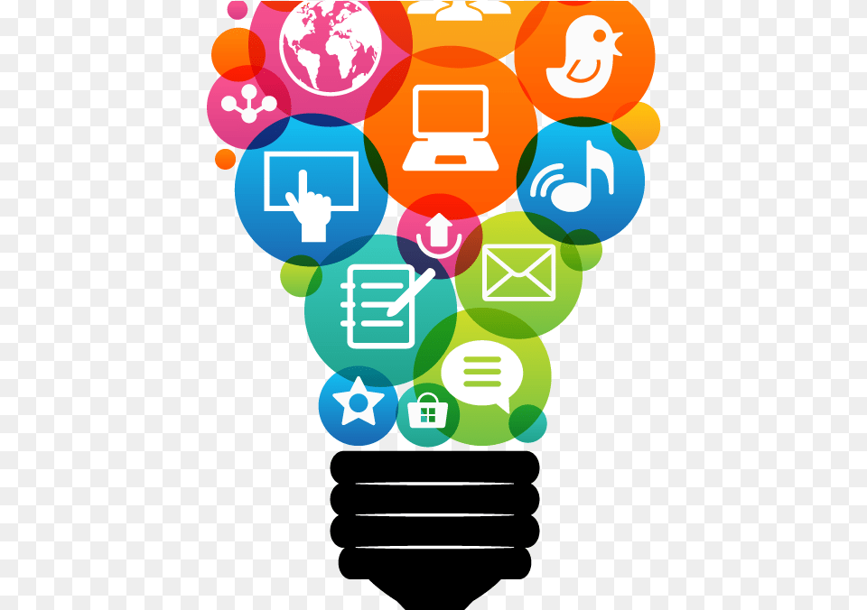 Idea Clipart Insight Social Media Manager Logo, Light, Art, Graphics Free Png Download