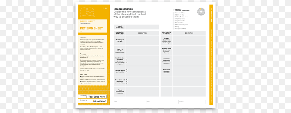 Idea Description Y1 Design Thinking, Page, Text, Document, Invoice Free Png