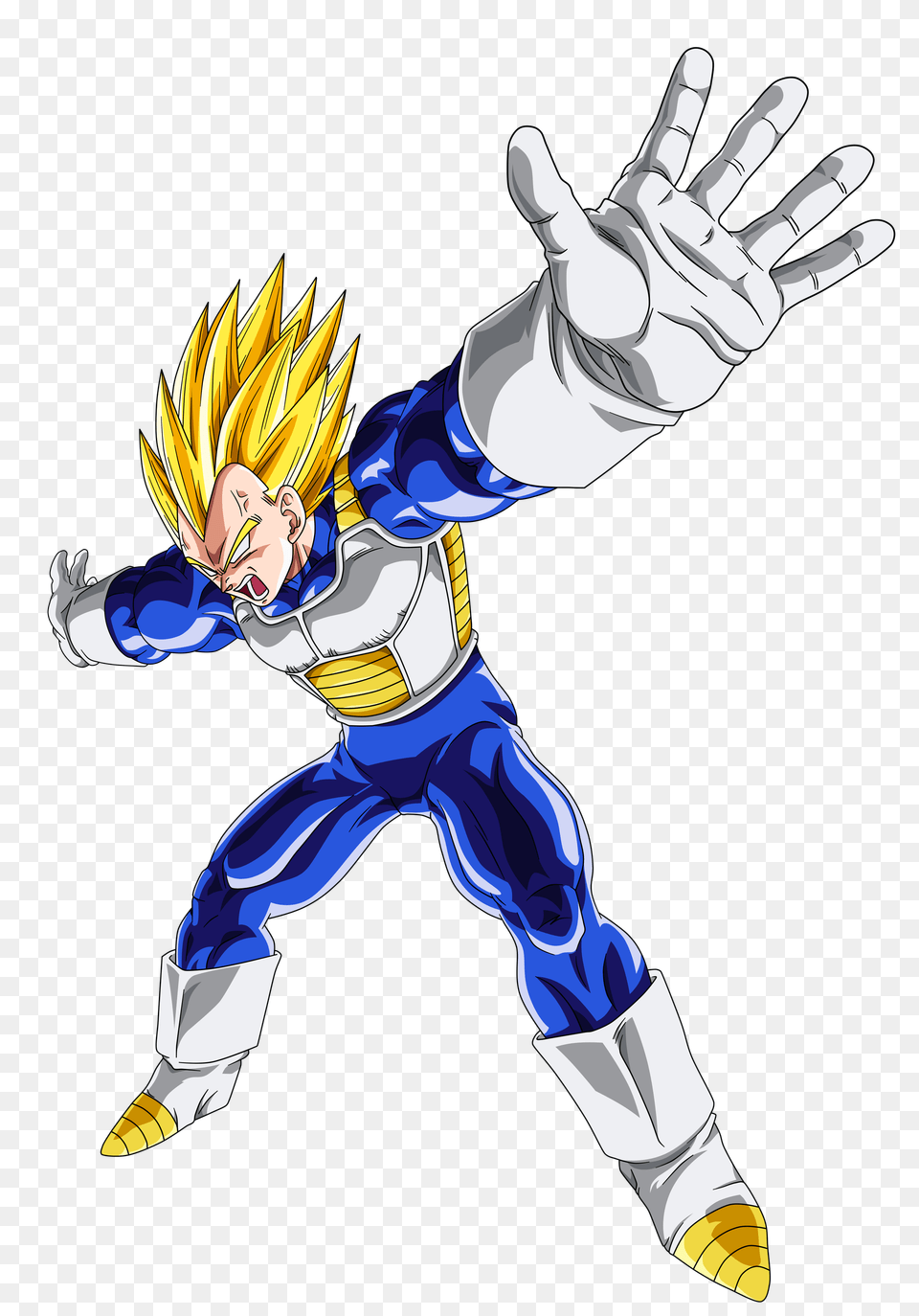 Idea For Lr Super Vegeta Dbzdokkanbattle, Book, Comics, Publication, Person Png Image