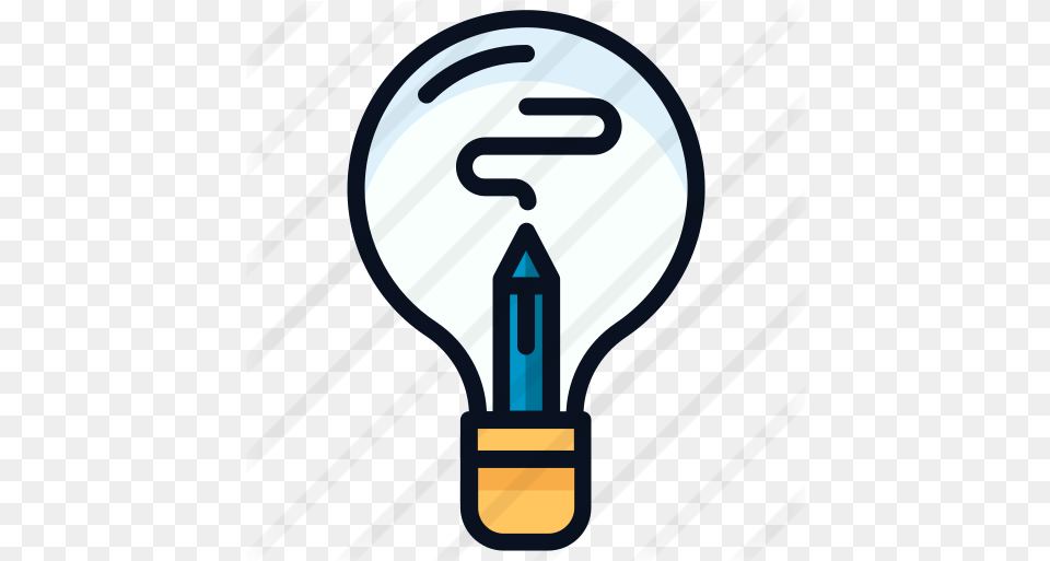 Idea Education Icons Incandescent Light Bulb, Lightbulb Free Transparent Png