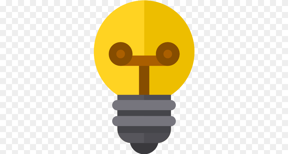Idea Light Bulb Icon Illustration, Lightbulb, Disk Free Png