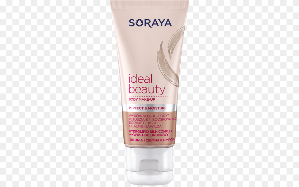 Ideal Beauty Body Make Up Medium And Dark Skin Soraya Ideal Beauty Nourishing Face Cream Essence Normal, Bottle, Lotion, Cosmetics, Shaker Png Image