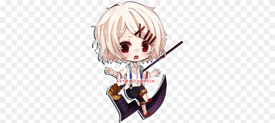 Ideal Kaneki And Touka Wallpaper Keywords Suggestions Tokyo Ghoul Suzuya Chibi, Book, Comics, Publication, Baby Png Image