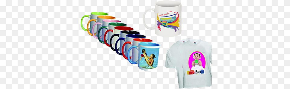 Ideal Mug And T Shirt Printing, Cup, Clothing, T-shirt, Baby Png