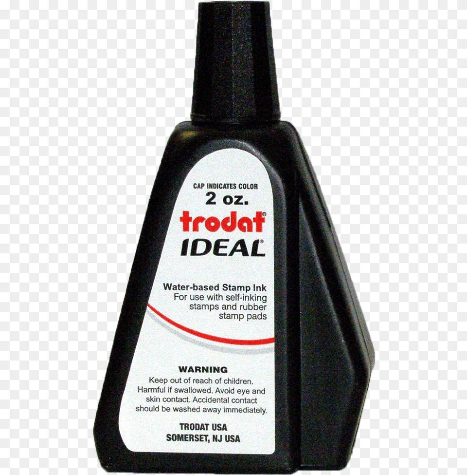 Ideal Premium Quality Stamp Ink Trodat Ideal Premium Replacement Ink For Use, Bottle, Cosmetics, Perfume, Ink Bottle Free Png
