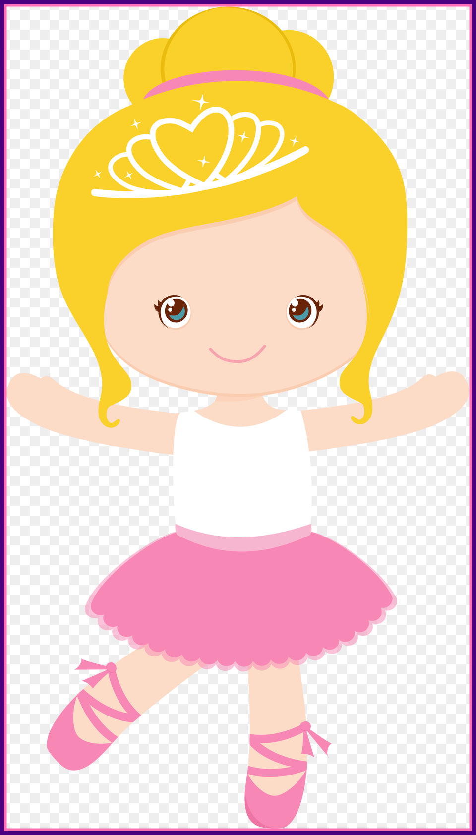 Ideas Of Ballet Shoes Clipart Transparent Princesa Bailarina, Dancing, Leisure Activities, Person, Baby Free Png