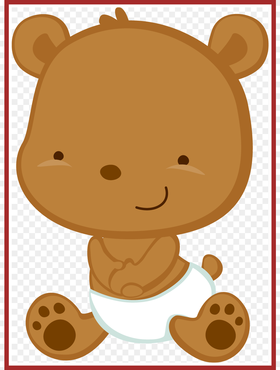 Ideas Of Teddy Bear Clipart Transparent Background Baby Bear In Diaper, Toy, Person, Plush Png