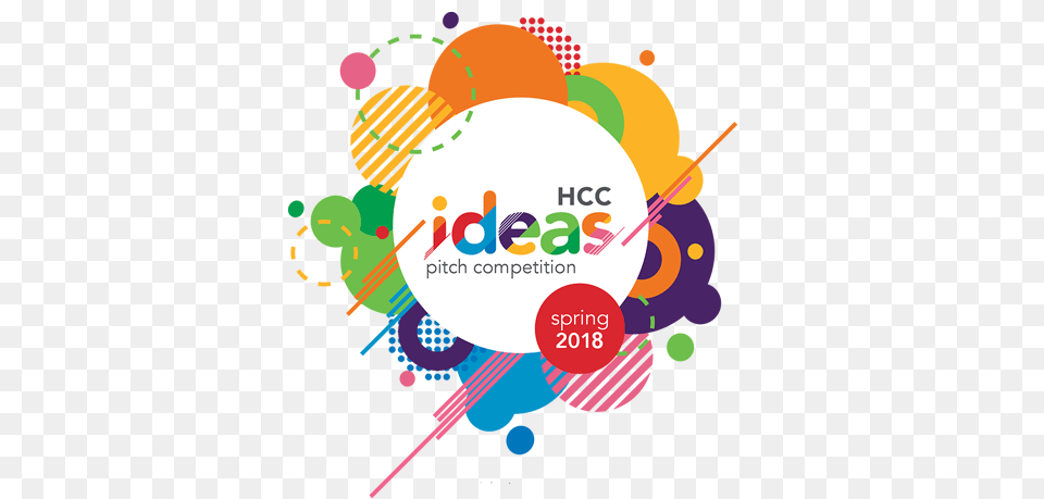 Ideas Pitch Competition Houston Community College, Advertisement, Art, Graphics, Poster Png Image