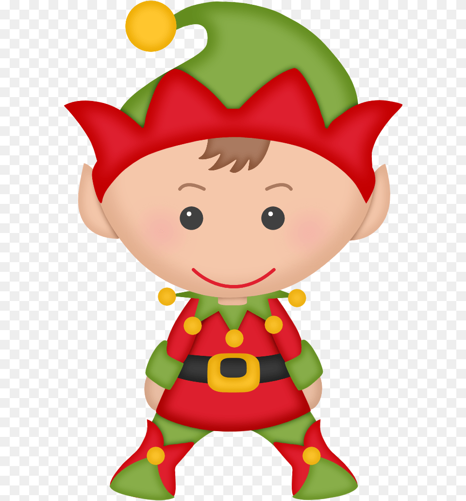 Ideas Y Material Gratis Cute Christmas Elf Clipart, Baby, Person, Toy, Doll Png
