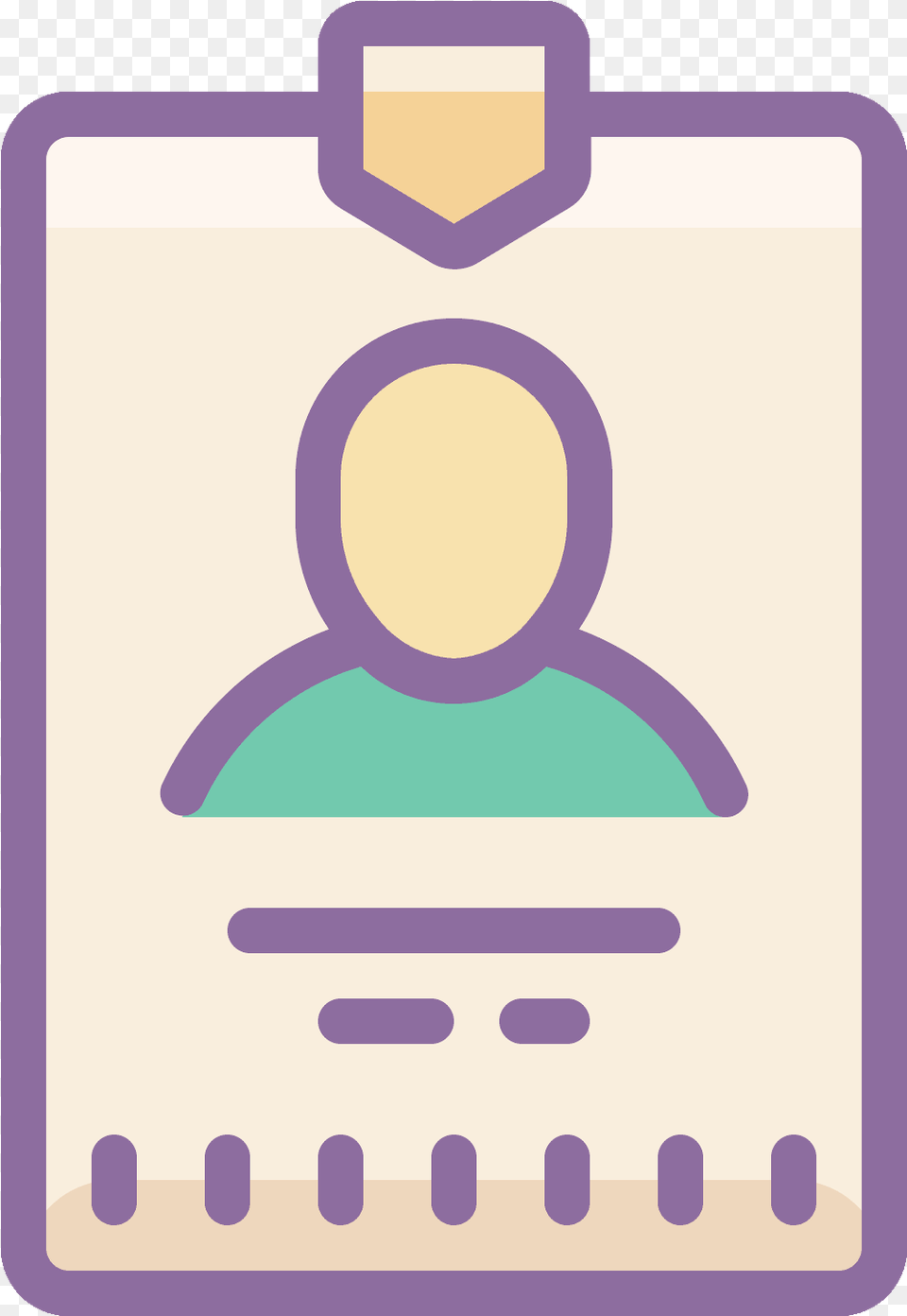Identification Documents Icon Persona En Casa, Text Free Transparent Png