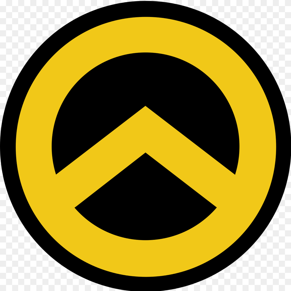 Identitre Bewegung Logo, Sign, Symbol, Road Sign, Disk Png Image