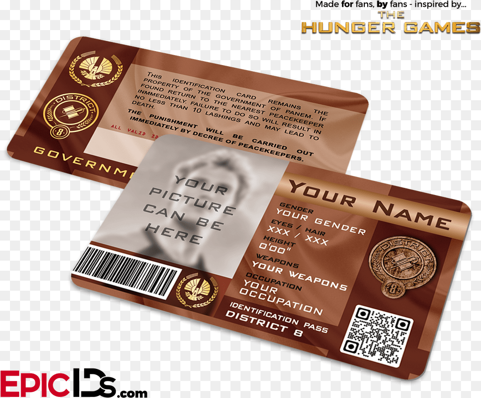 Identity Card Star Wars, Text, Qr Code, Document, Business Card Png Image