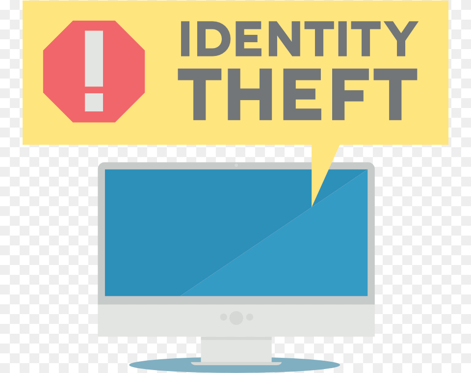 Identity Theft Icon Hacked Alert, Computer, Computer Hardware, Electronics, Hardware Free Png Download
