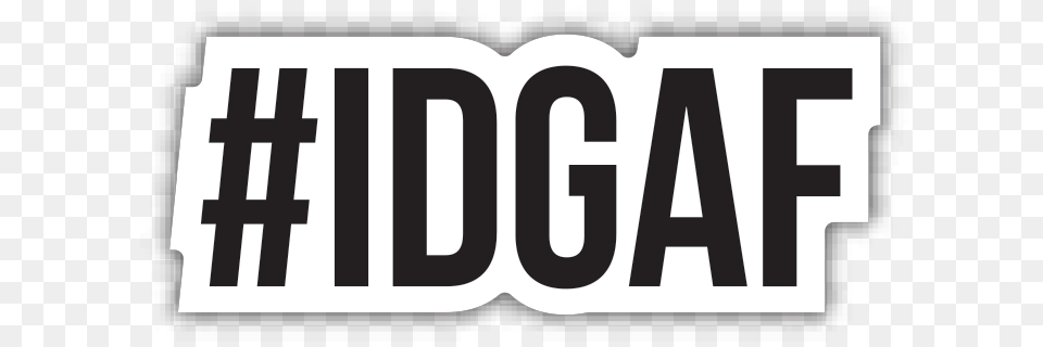 Idgaf, License Plate, Transportation, Vehicle, Scoreboard Png Image