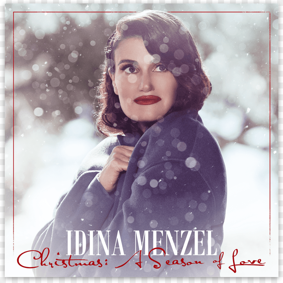 Idina Menzel Christmas A Season Of Love, Adult, Portrait, Photography, Person Png