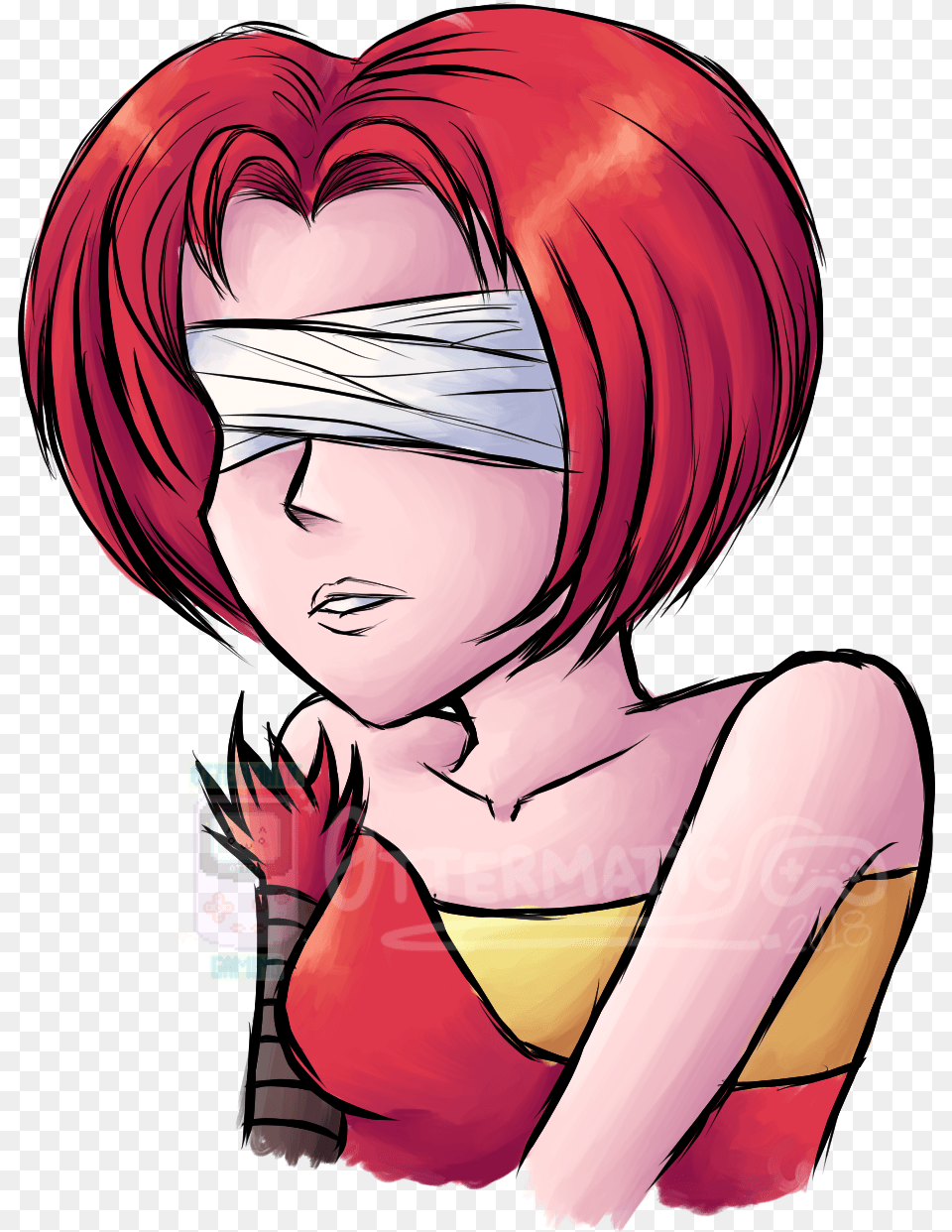 Idiot Is Wearing The Blindfold Wrong Fr Cartoon, Publication, Book, Comics, Adult Png Image