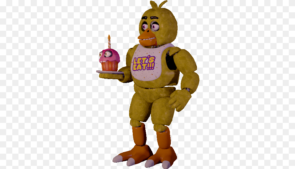 Idle Chica Animation Chica Animation, Teddy Bear, Toy, Birthday Cake, Cake Png