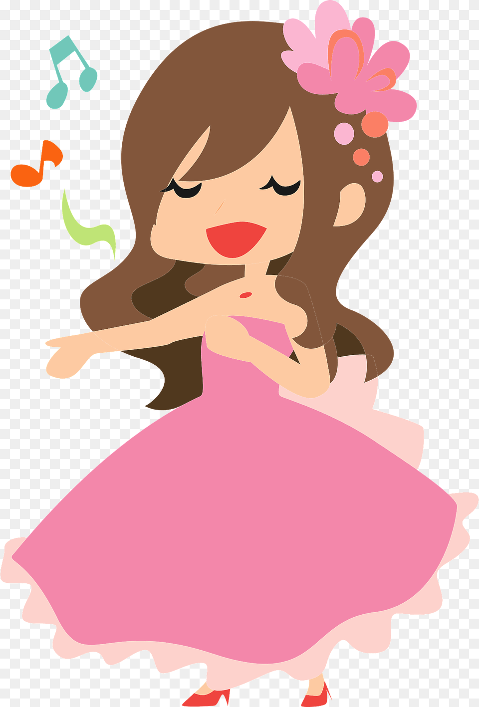 Idol Girl Is Singing Clipart, Baby, Dancing, Leisure Activities, Person Free Transparent Png