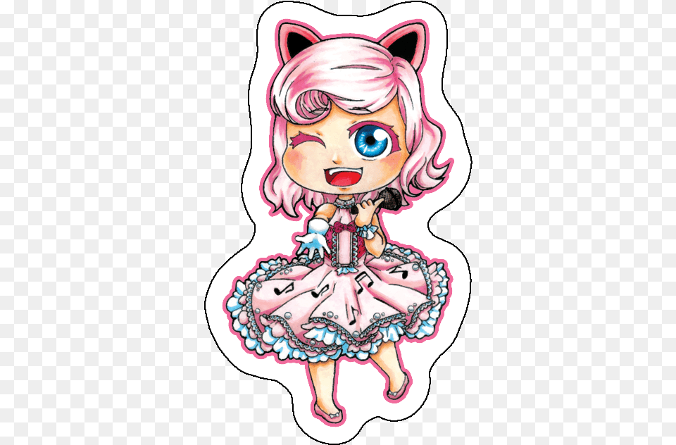 Idol Jigglypuff Keychain Keychain, Book, Comics, Publication, Face Free Transparent Png