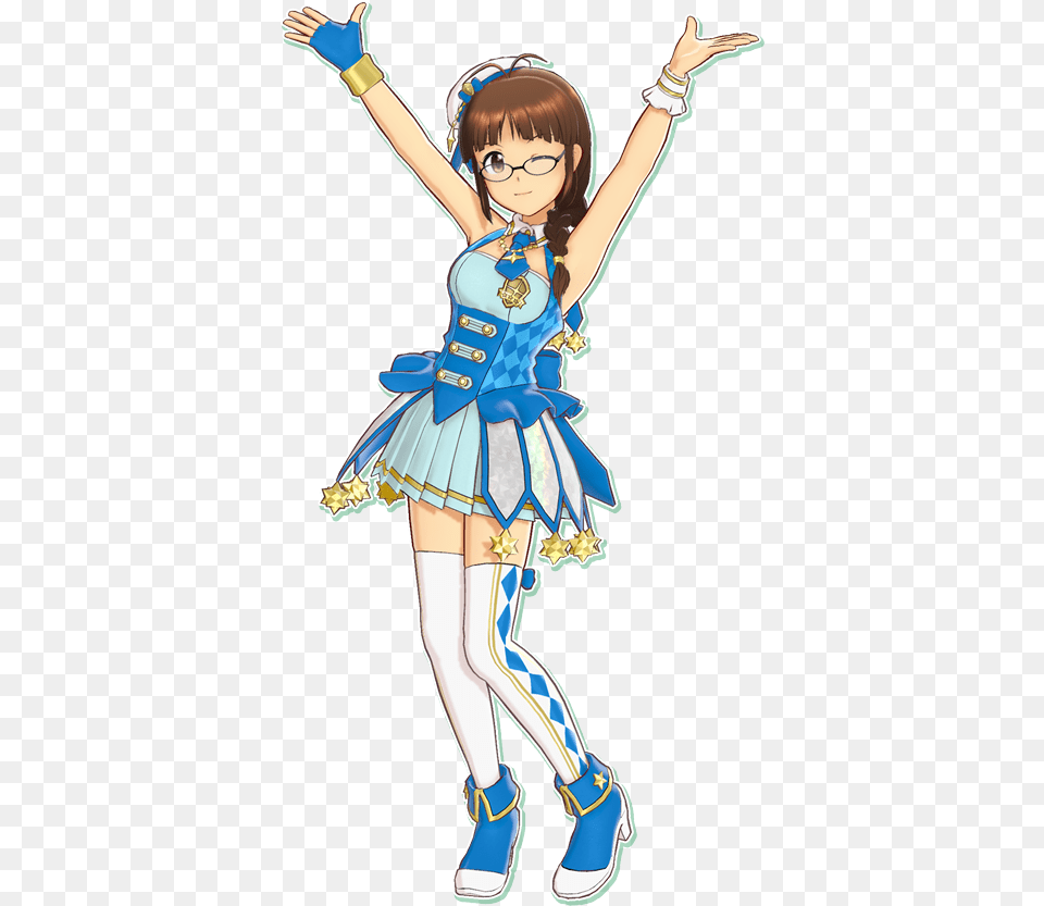 Idolmaster Platinum Stars, Book, Publication, Person, Girl Free Png