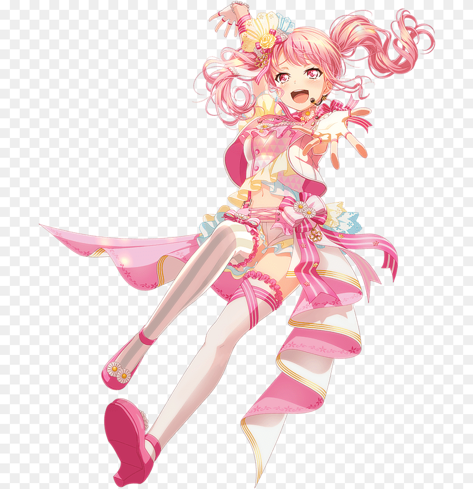 Idols Giving Dreams T Transparent Bang Dream Full Body, Book, Publication, Comics, Person Png Image