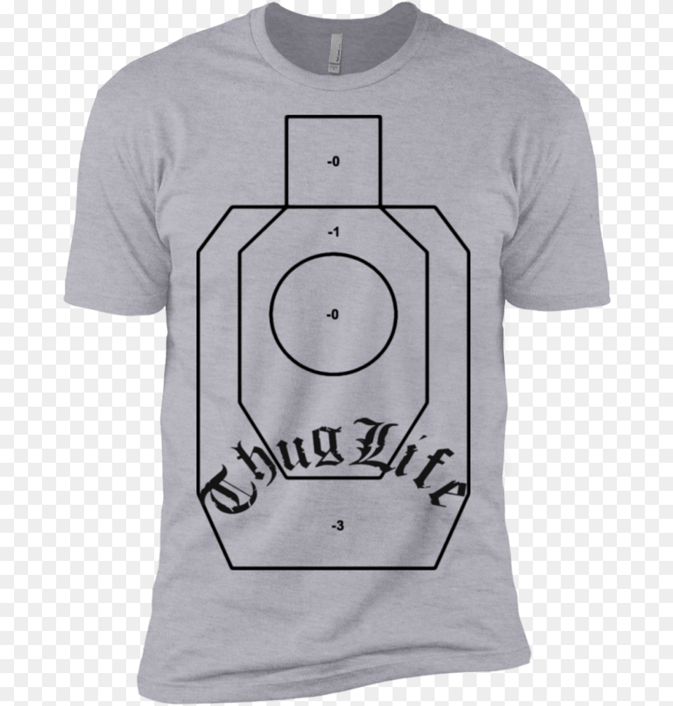 Idpa Thuglife Tee T Shirt, Clothing, T-shirt, Weapon, Gun Free Png Download