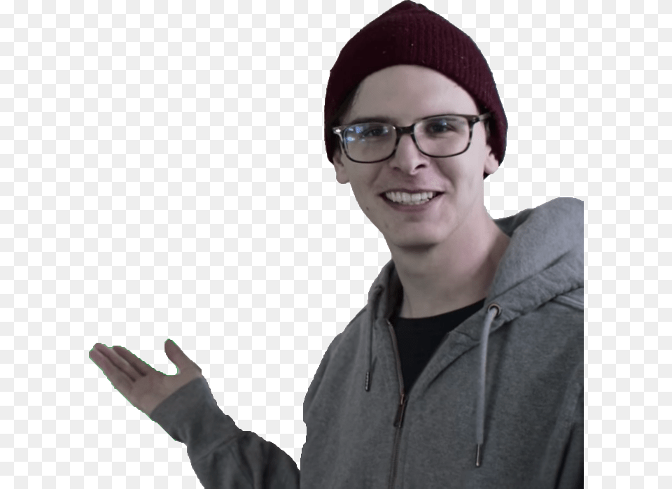 Idubbbz, Hand, Jacket, Finger, Person Free Png