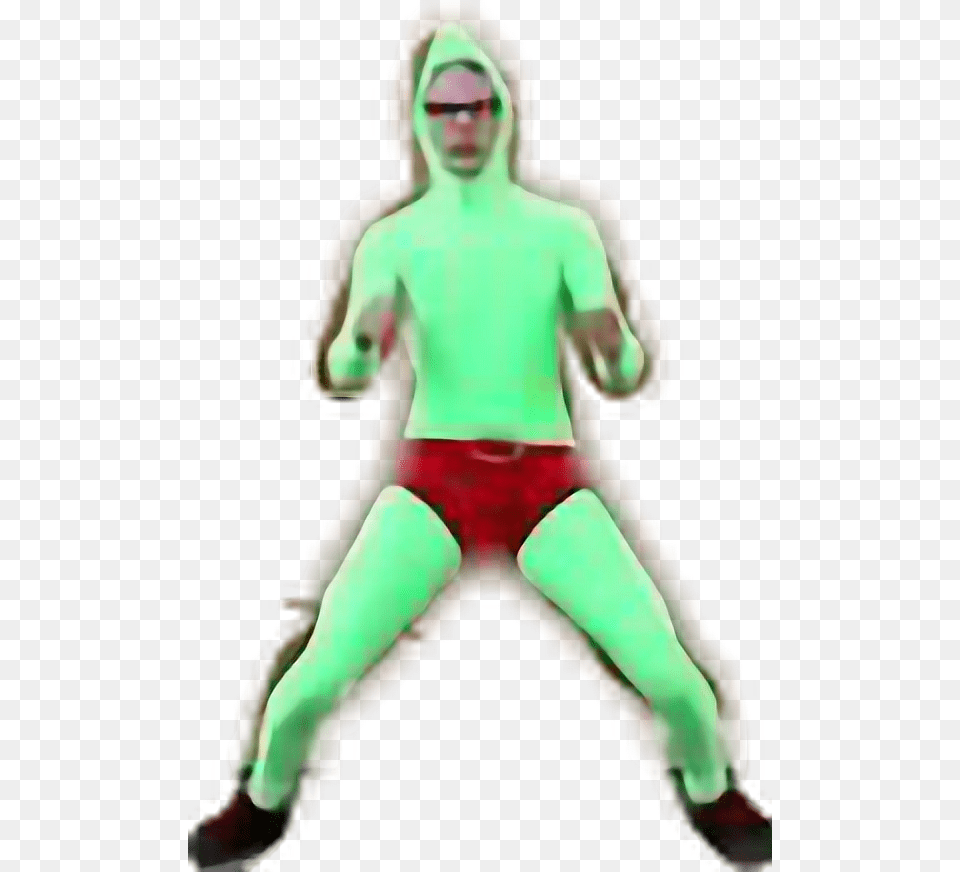 Idubbbz Costume, Clothing, Hood, Person, Face Png