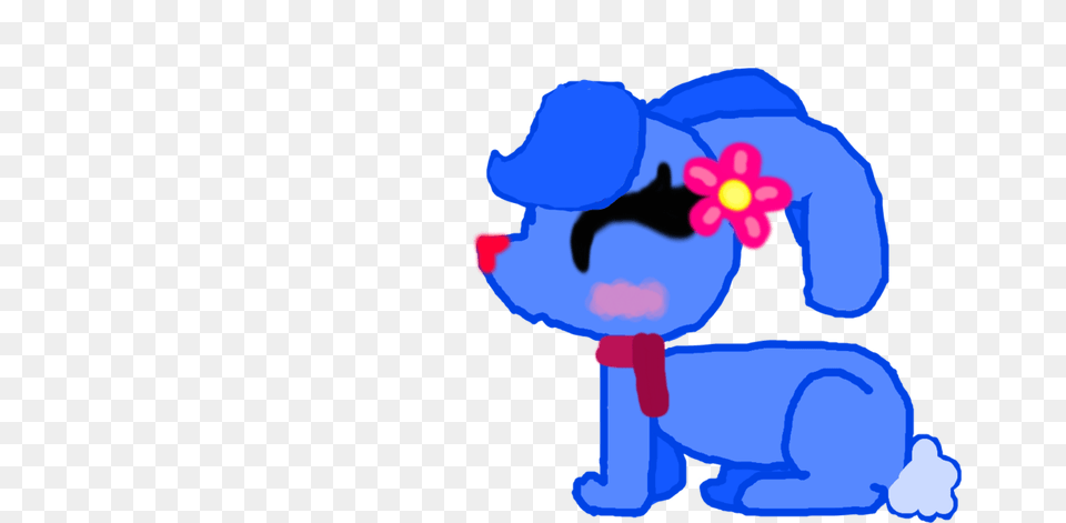 Idyllic Flower Blue Flower Crown Flower Blue, Cartoon, Animal, Bear, Mammal Png
