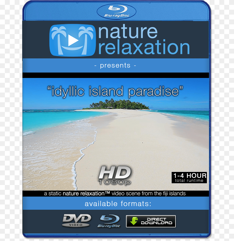 Idyllic Island Beach Blu Ray Disc, Water, Sea, Outdoors, Nature Free Png Download
