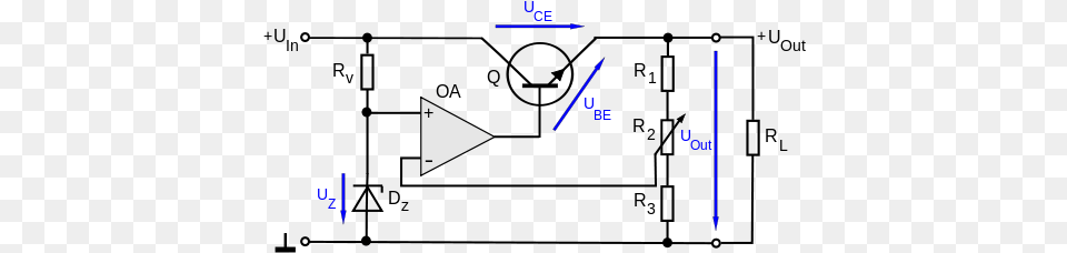 Iec Graphical Symbols Essential For Engineers In Diagrams Voltage Regulator Circuit, Triangle Free Transparent Png
