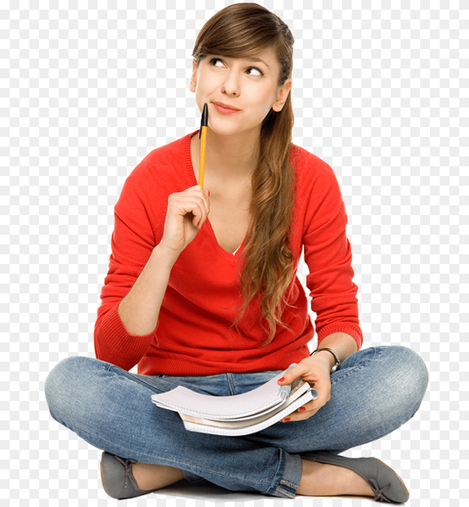 Ielts And Pte Coaching, Person, Sitting, Reading, Photography Free Png Download