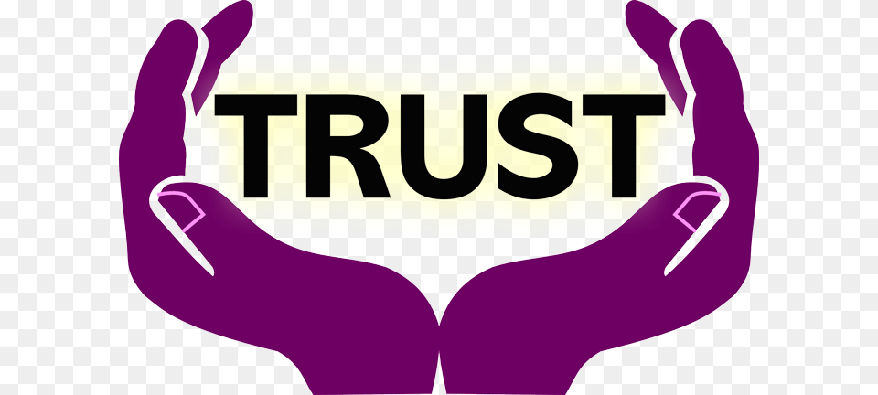 If A Person Trusts Someone Then He Or She Surrenders National Trust For Scotland Logo, Purple, Advertisement, Art, Graphics Png
