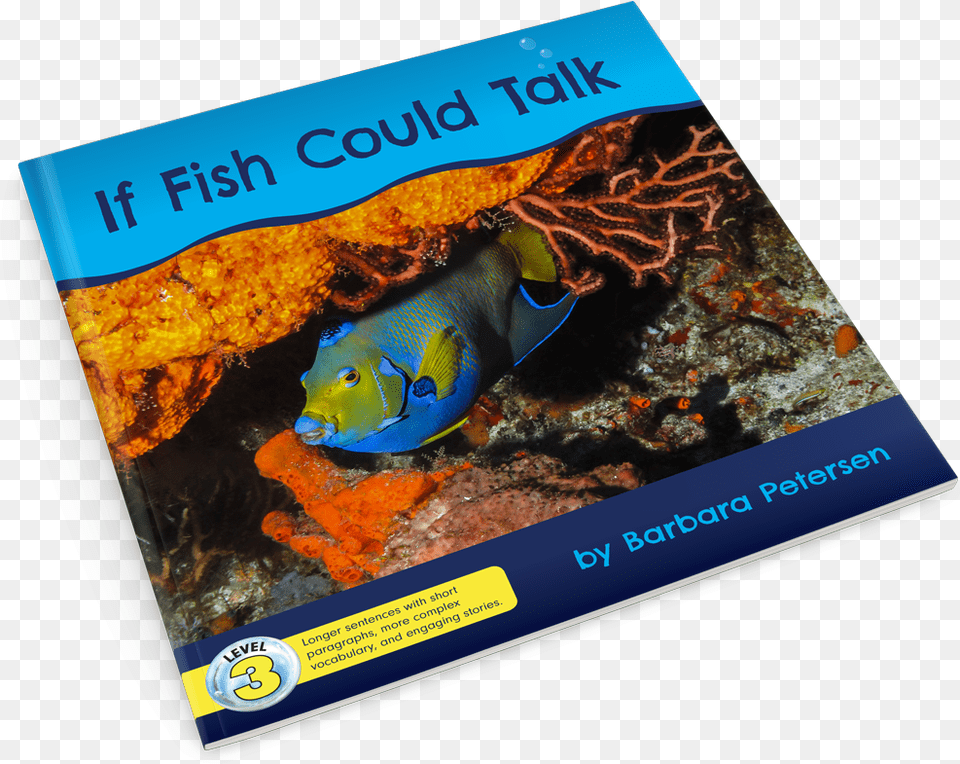 If Fish Could Talk 3d Cover, Animal, Sea Life, Water, Nature Free Transparent Png