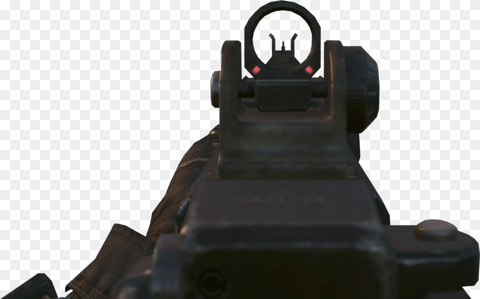 If It Wasn39t For The Smaller Ghost Ring The Fal39s Irons Fal Osw Iron Sights, Weapon, Firearm, Gun, Rifle Free Png Download