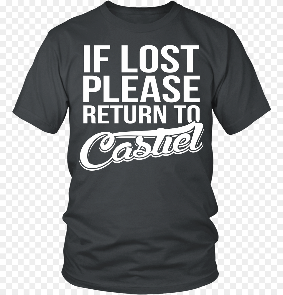 If Lost Return To Castiel, Clothing, Shirt, T-shirt Png