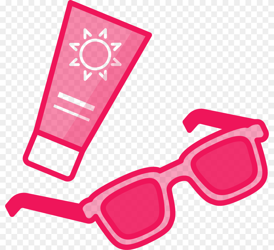 If Sunny Weather Is Expected Bring Sunscreen Lip, Accessories, Sunglasses, Dynamite, Weapon Png Image